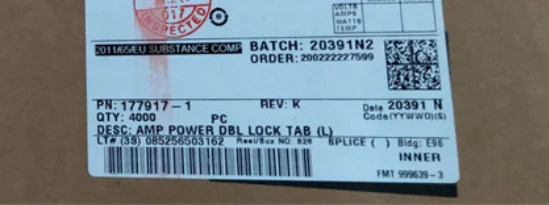 

Соединители 177917-1, корпусы клемм, 100% новые и оригинальные детали