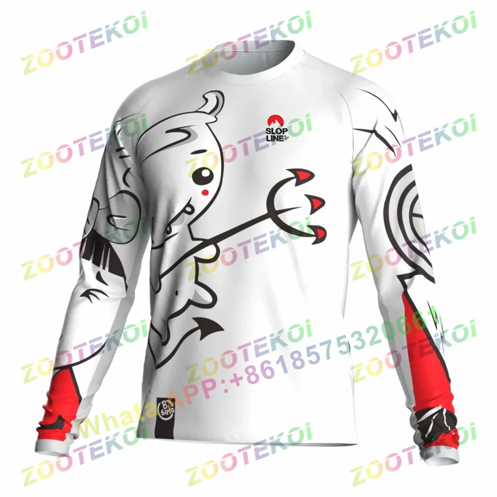 Новинка одежда для гоночного горного велосипеда BMX DH футболка с длинным рукавом и