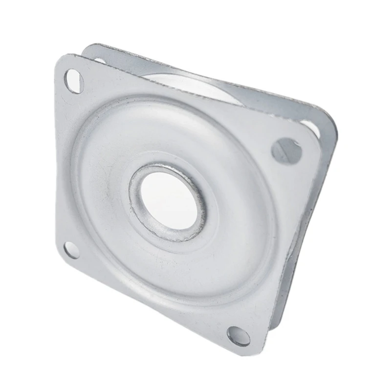 Heavy Duty Ball Bearing Swivel Plate Lazy Susan Square Rotating Bearing Plate Turntable Base Hardware Easy to Install E7CB
