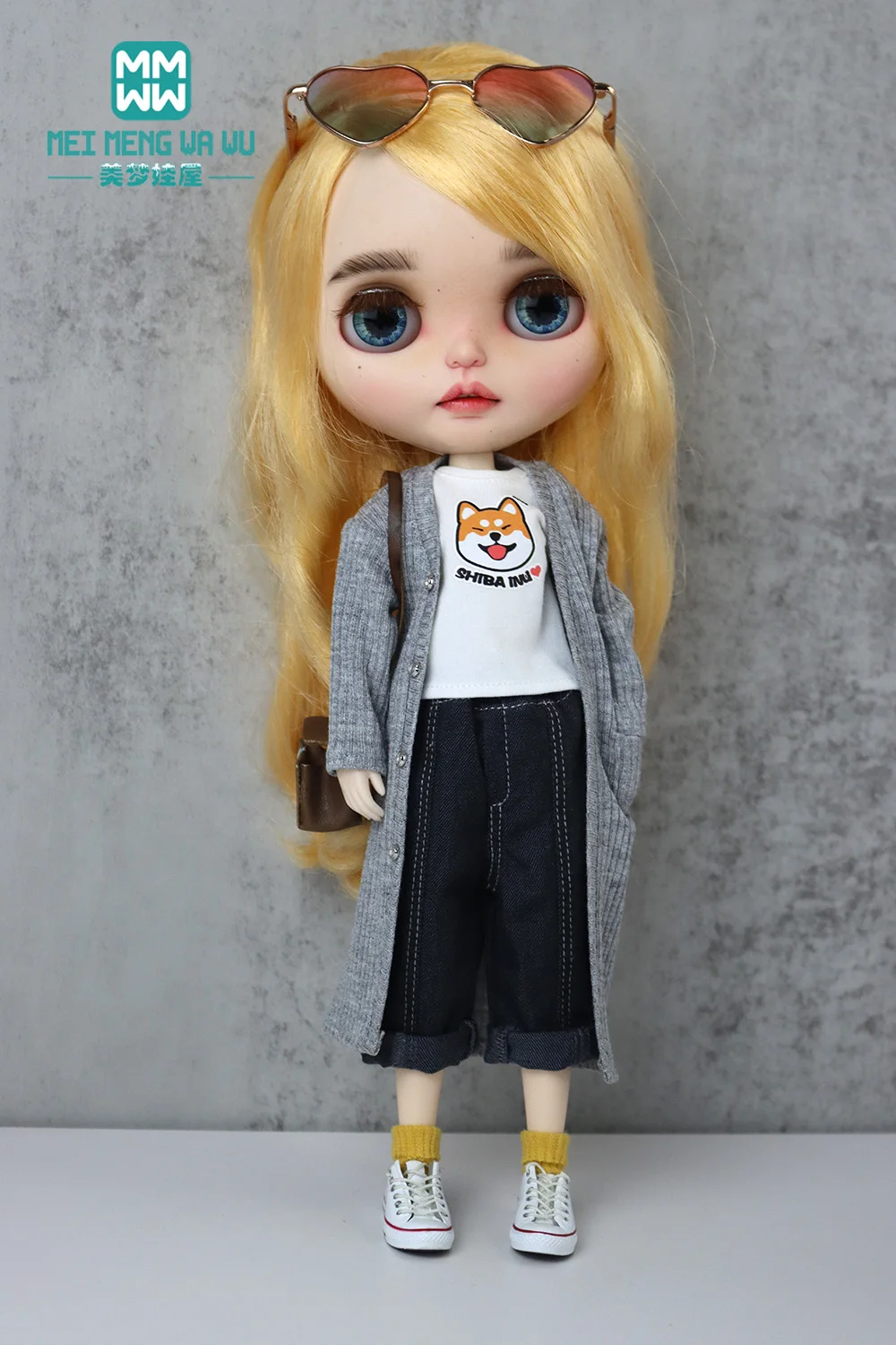 Аксессуары для кукол Blyth Azone OB22 OB24 новые джинсы длинные тренчи пальто модные