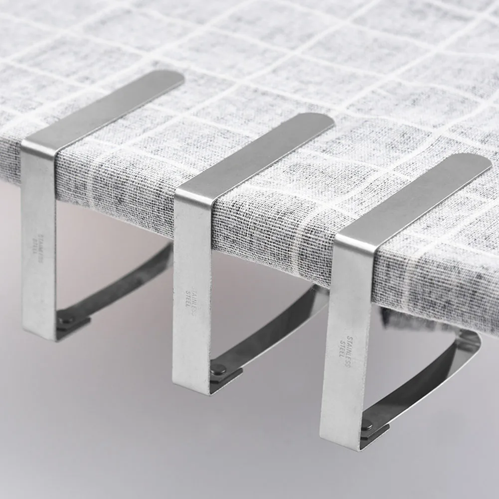 

Table Cloth Clips Table Holder Clips Tablecloth Tables Clip For Picnic Wedding Non-slip Securing Holder Brand New