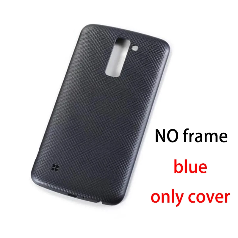 Для LG K10 2016 корпус средняя рамка Корпус Крышка батарейного отсека задняя панель