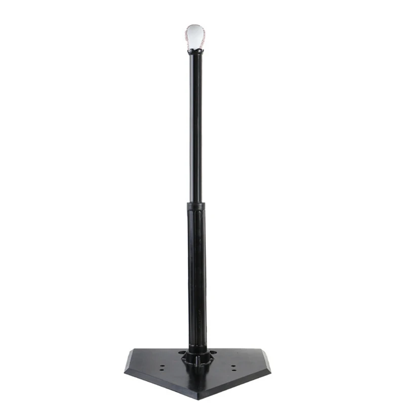 

Adjustable Batting Tee Teeball Stand Baseball And Softball Batting Tee Portable Weighted Hitting Tee