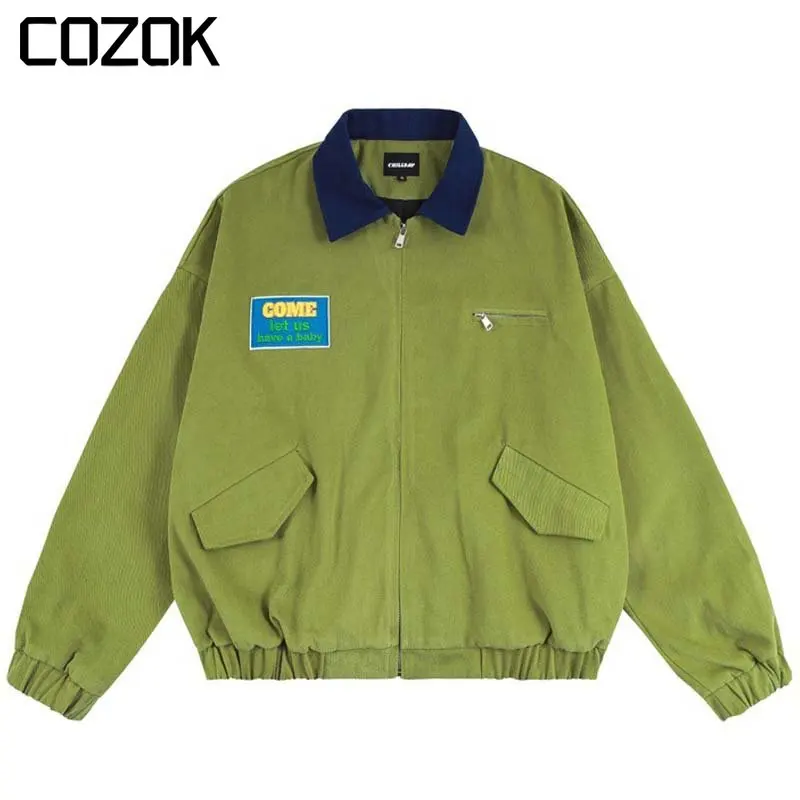 

Куртка мужская бейсбольная в стиле хип-хоп, 2023