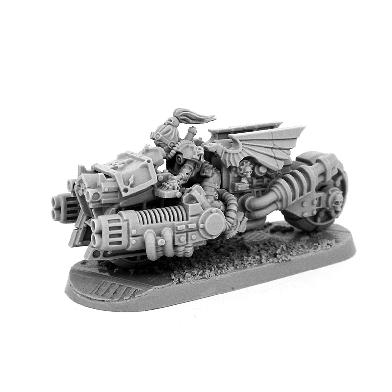 

Unpainted Resin Model DIY Toy Garage kit Model Kits Figure Colorless And Unassembled Miniatures EX028