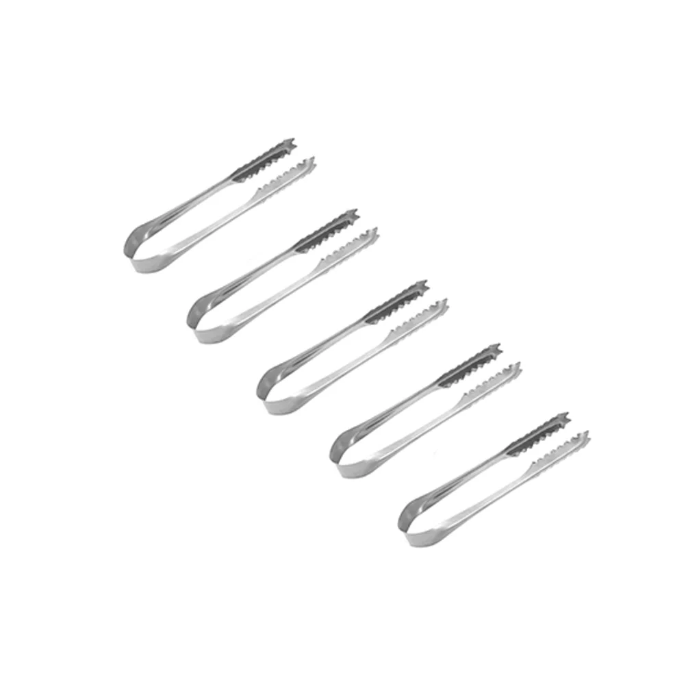 

Tongs Icecube Freezer Trays Kitchen Cooking Stainless Steel Servingmini