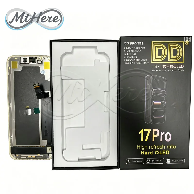 Фото 120 Гц OLED XR LCD-панель для замены экрана iPhone 17, 17 Pro, 17 Pro Max, дисплей с сенсорным экраном и дигитайзером №4