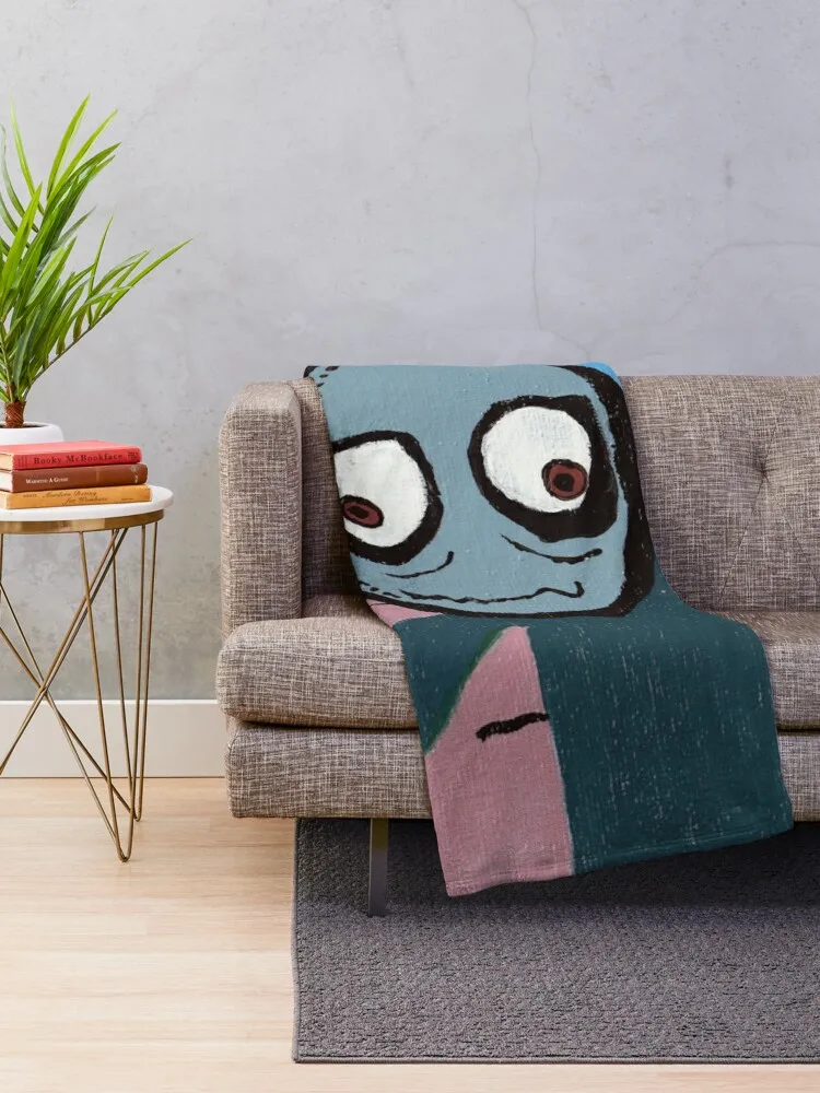 Мистер Пальцы говорит привет. Одеяло для малышей. Фланелевые тяжелые одеяла.