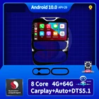 Автомагнитола для Renault Clio 4 2016-2018, мультимедийный DVD-плеер, GPS-навигация, 4G, Wi-Fi, BT, Carplay, автомобильные стерео аксессуары