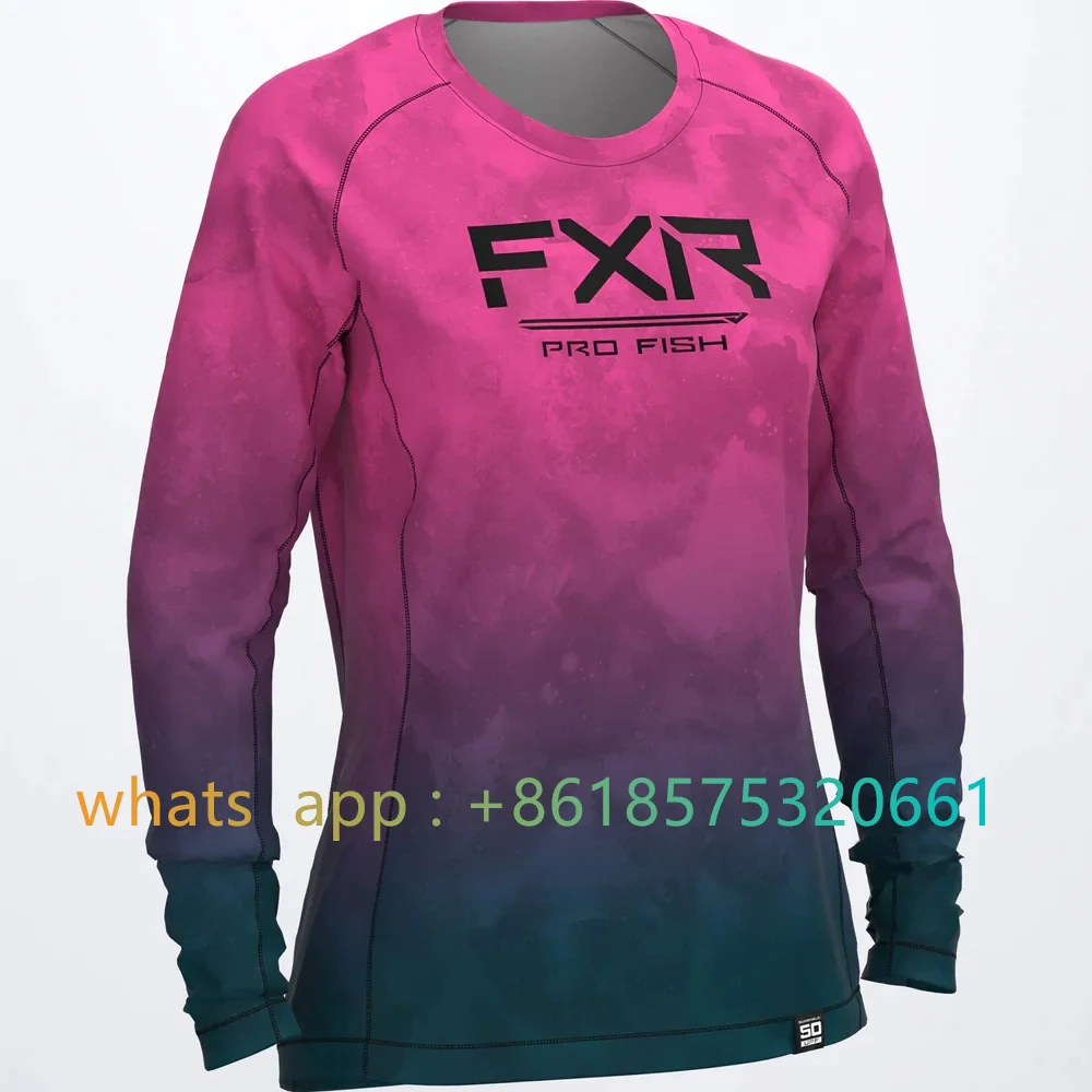 

Fishing Shirt woman Long Sleeve Sun UV UPF50 Summer Top Lightweight Fishing Clothes Sports Hunting Camping Cycling Shirt 2023