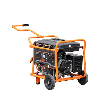 

Новый дизайн, 6000 Вт, 6 кВт, 6 кВА, кВт, портативный бензиновый генератор с ручным/электрическим запуском