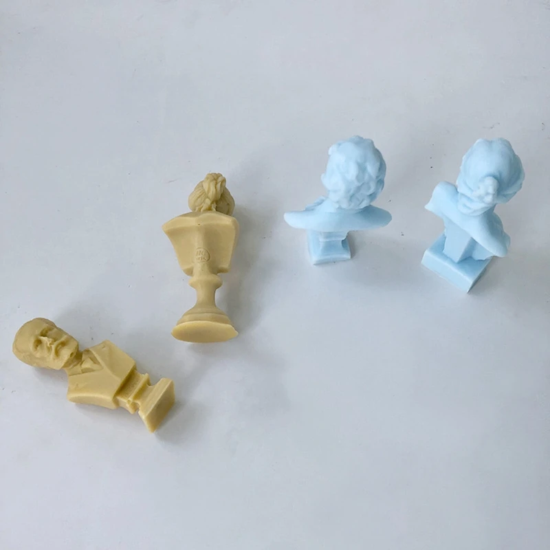 

Candle Mold Statue Silicone Mold for Making Candle Plaster Sculpture Figurines