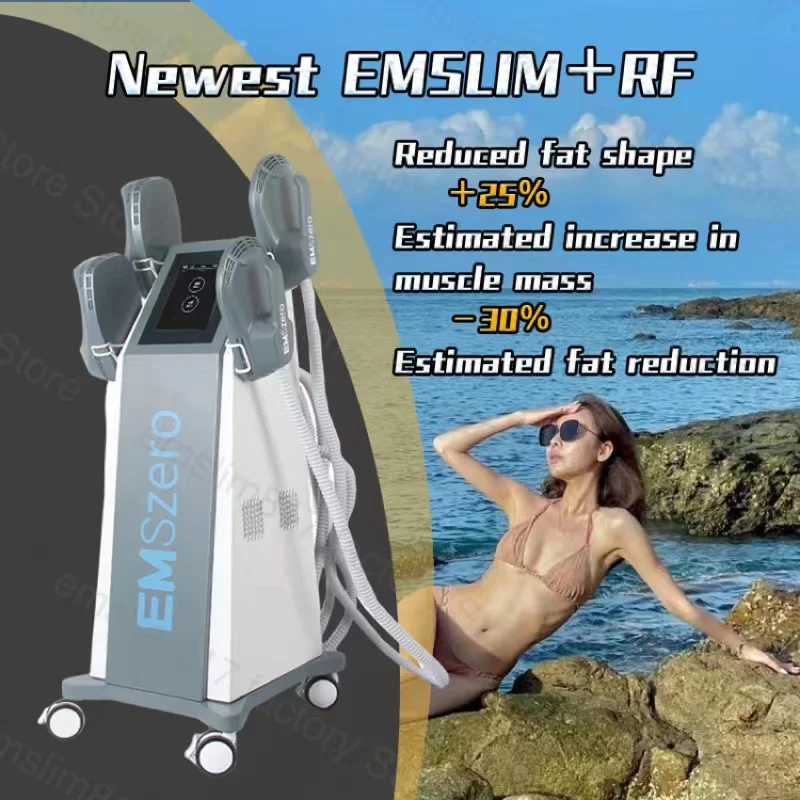 

Portable dls emslim Machine Electromagnetic Body Slimming Muscle Stimulator build muscle Fat Removal Sculpting emszero Machine