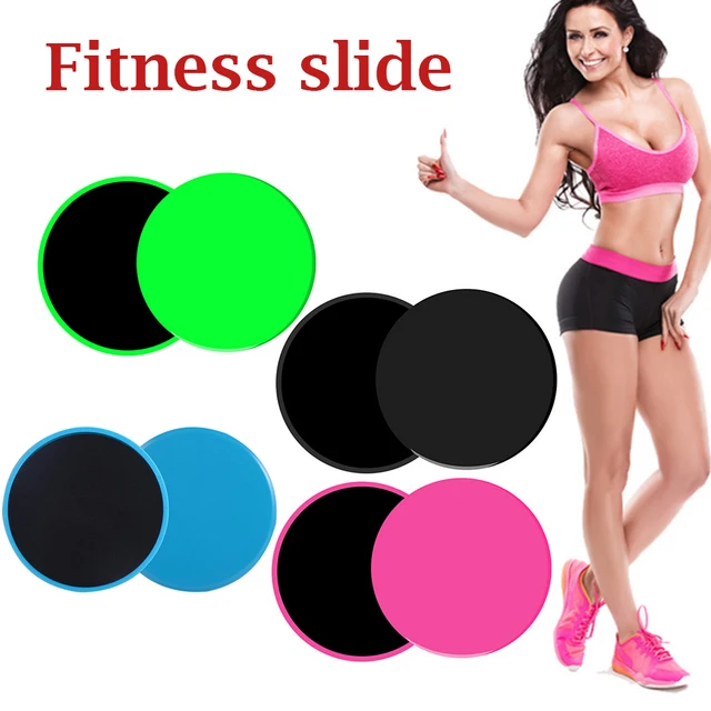 2pcs Gliding Discs Sliders Exercise Sliding Plate Muscle Training Yoga Sliding Disc Fitness Equipment Fitness Accessories 2