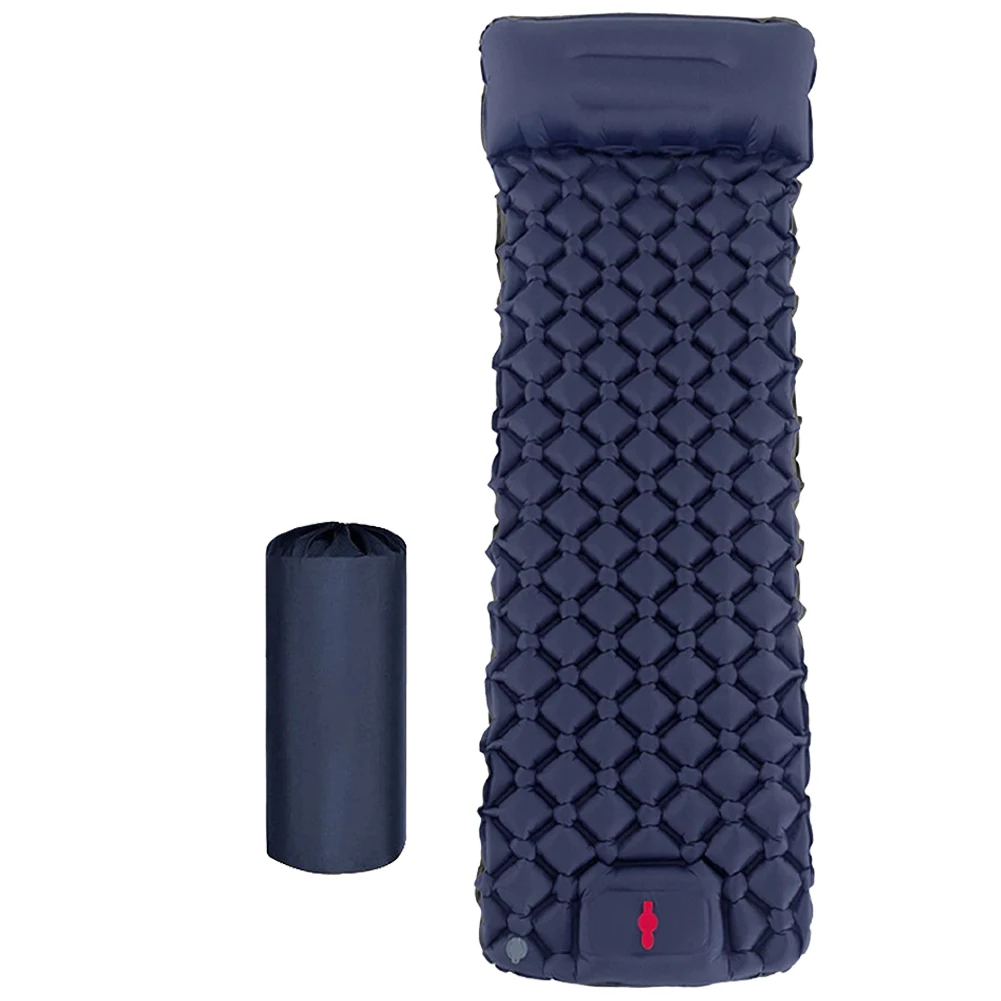 Надувной туристический матрас портативный влагостойкий для отдыха на открытом