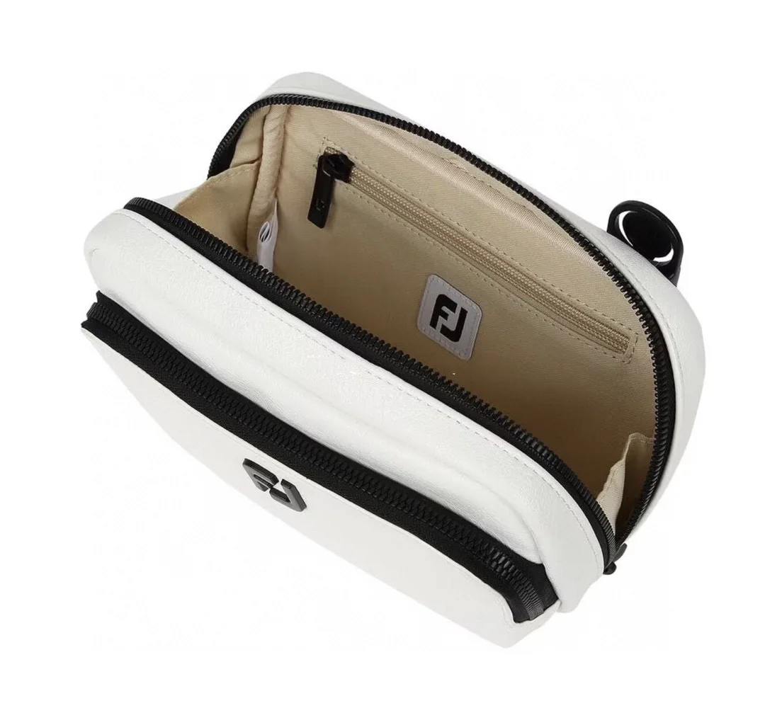 New Spring/Summer Golf Men's and Women's Crossbody Bag, Practical Storage Bag, Double Layer Design, High Quality Leather