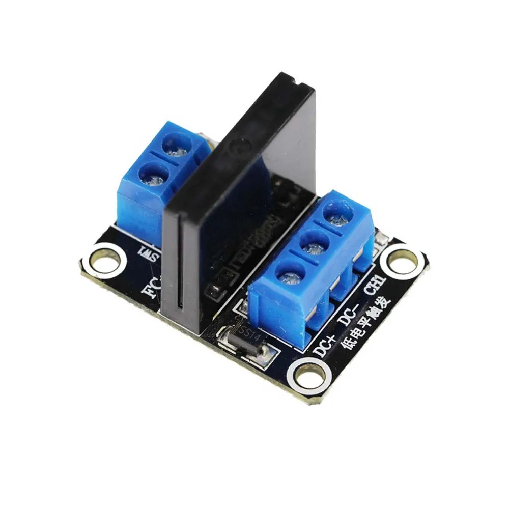 

5V 1 Channel SSR G3MB-202P Solid State Relay Module 240V 2A Output with Resistive Fuse