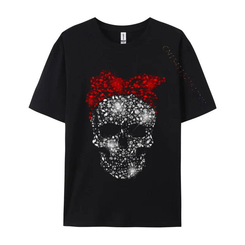Skull T-Shirts Funny Winter New Men T Shirts O-Neck Men's Short Sleeve Tees 100% Cotton Harajuku Tops
