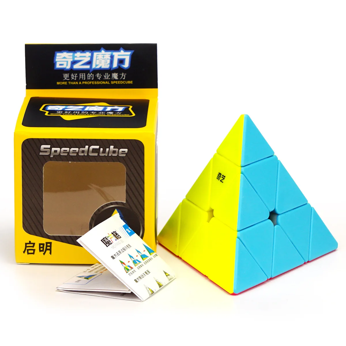 

3x3 Cubo Magico Pyramid Magic Cube WCA Competition Learning&Educational 3x3x3 Pyramid Puzzle Fidget Toys For Children