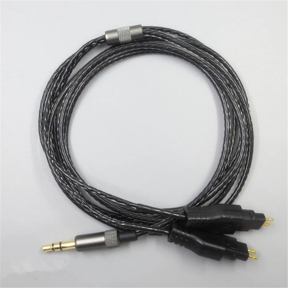 

Audio Cable for Sennheiser HD414 HD650 HD600 HD580 HD660S Headphone Replacement AUX Cable Cords Wire 1.2m/2m