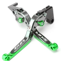 for kawasaki zx6r zx 6r zx636 2019 2020%c2%a0 motorcycle accessories cnc adjustable extendable foldable brake clutch levers