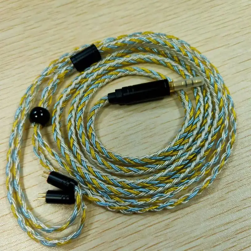 

Xinhs 16 strands of gold, silver and blue mixed single crystal copper silver plated