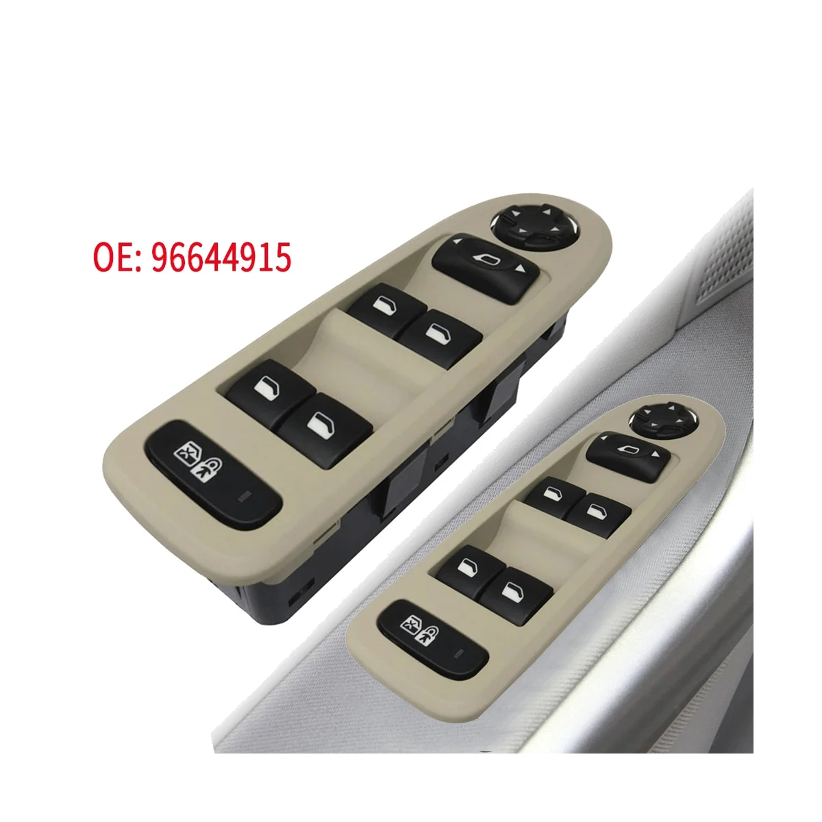 

Переключатель Стеклоподъемника для Peugeot 96644915 308 Citroen C5 508-2008