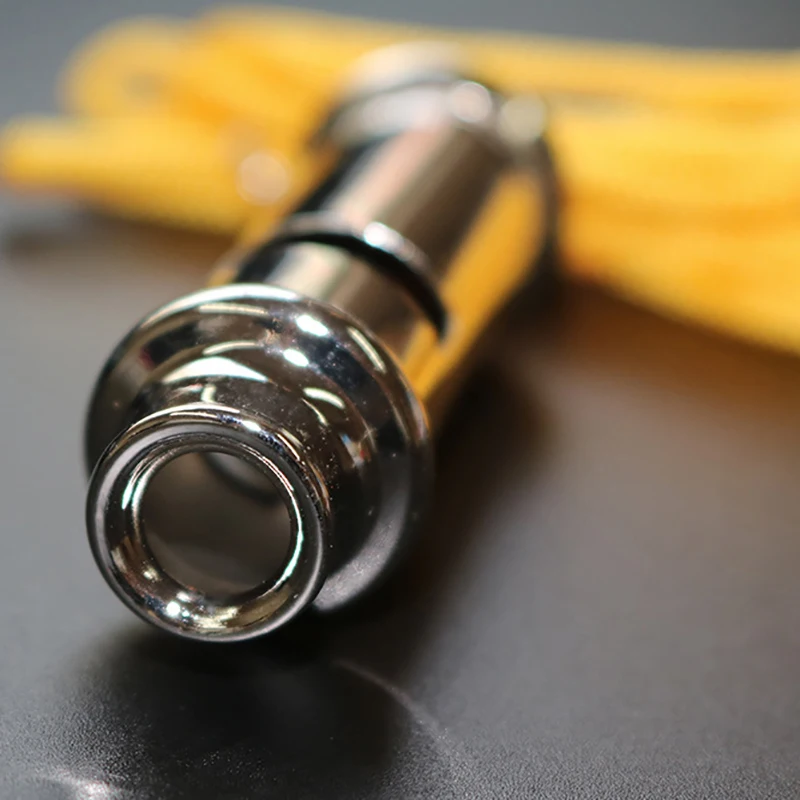 1 шт. металлический свисток для тренировочного рефери с цепочкой на шею уличный