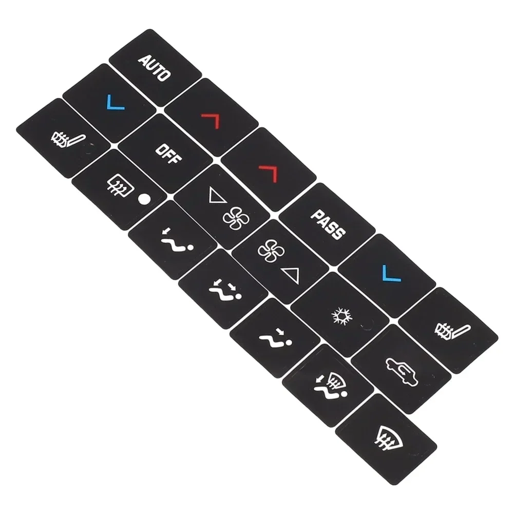 

Автомобильная наклейка A/C с кнопкой контроля климата, наклейка для ремонта автомобильного кондиционера Buick Lacrosse 2005-2009