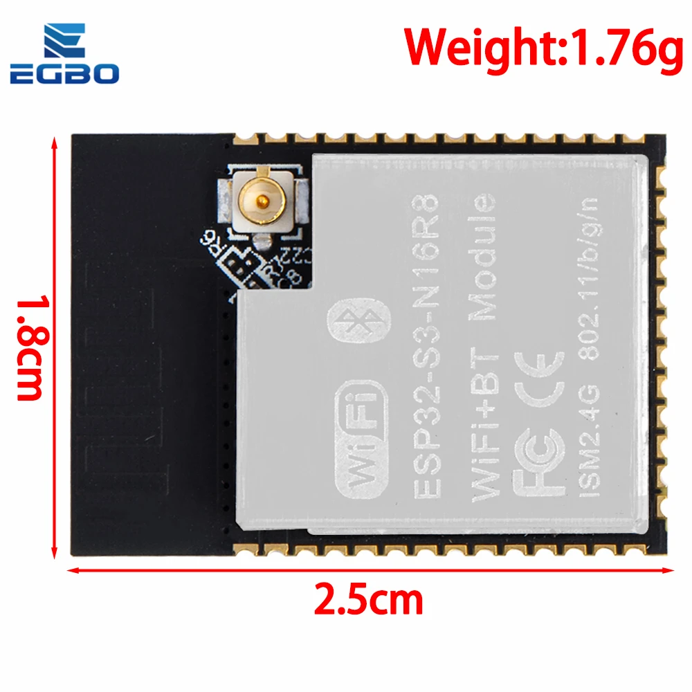 Беспроводная вспышка ESP32 с 32 Мб PSRAM IPEX/PCB