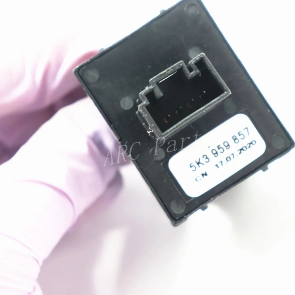 Хромированный переключатель электрического стеклоподъемника для VW Passat B6 B7 Golf 5 6