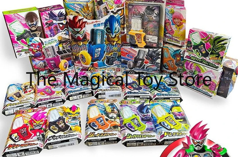 Фото Оригинальная карта Bandai Kamen Rider Ex-Aid с двойными зомби, Heartbeat Shrimp Dumplings, Holy Legacy Dragon Hunting DX, модель игрушки №1