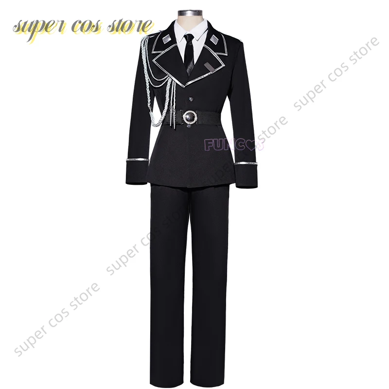 Aki Myojin Косплей Костюм Парик Sweet Punishment Watashi Wa Kanshu Senyou Pet Guard Униформа Шляпа Кнут