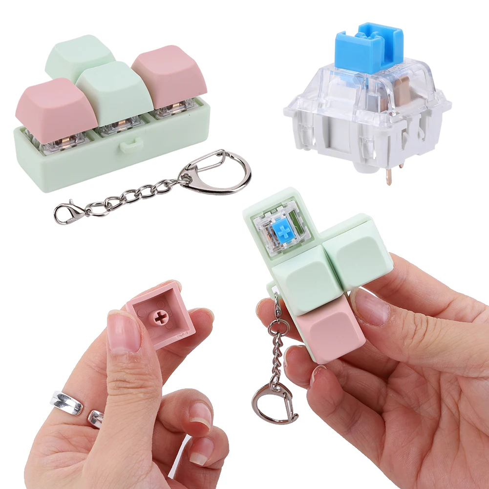 Клавиатура на палец игрушки-непоседа 4-клавишная клавиатура игрушка-кликер