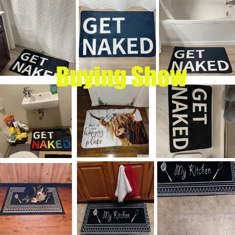 1 шт. коврик для дома и улицы с принтом велосипеда