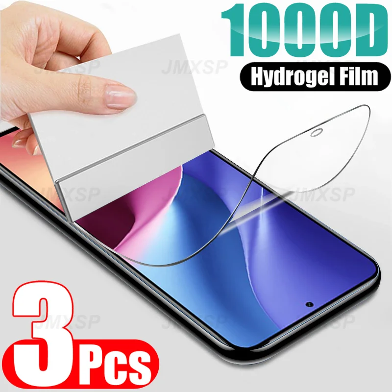 

Гидрогелевая пленка для Xiaomi Redmi Note 11 K40 Pro Plus 11S 11T, защитная пленка для экрана Redmi Note 10 Pro Lite 10S 10T, пленка, 3 шт.