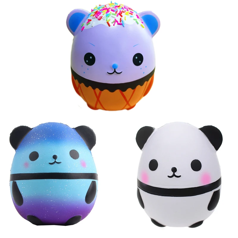 

12-15Cm Pop It Toy Slow Rebound Panda Egg Squishy Pop Push Squeeze Cute Cartoon Anti-Stress Kids Toy Birthday Gift