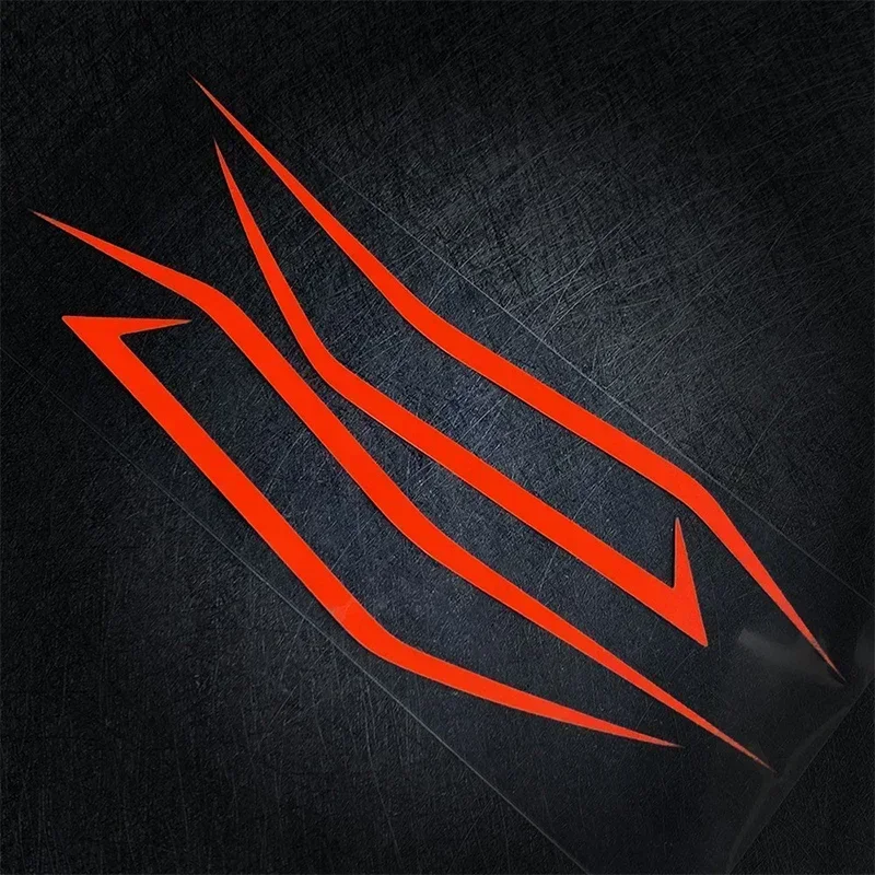 

Пышные наклейки на обтекатель мотоцикла, декоративные светоотражающие крутые передние фары для мотоциклов, гоночный шлем, самоклеящиеся наклейки