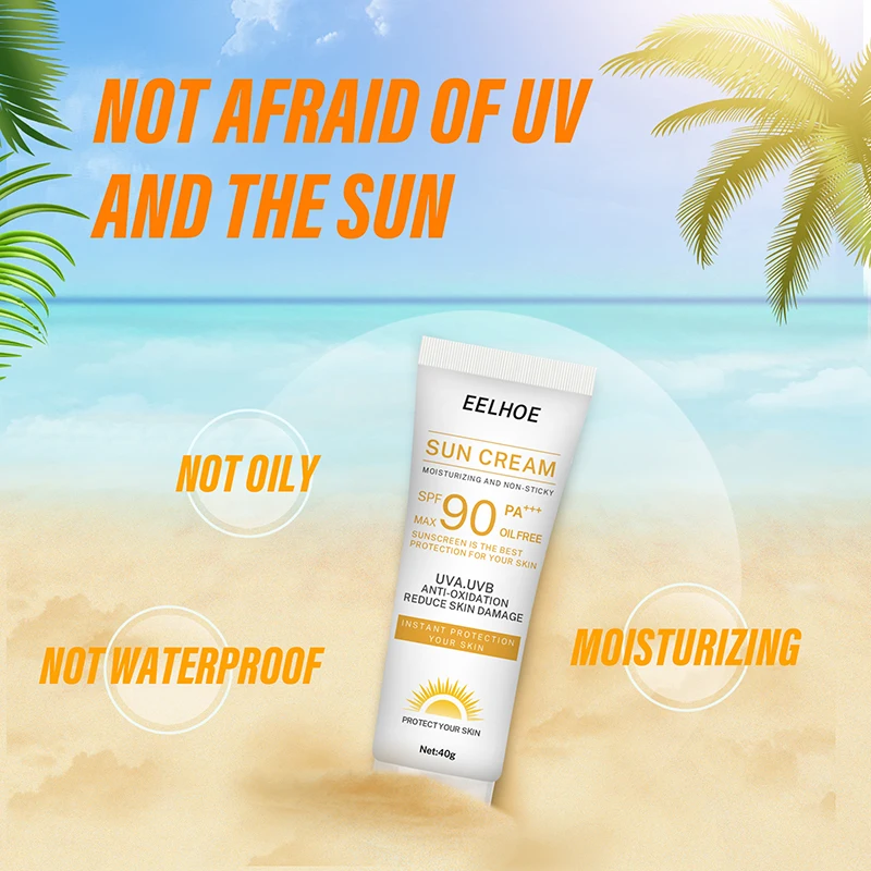 

Facial Body Sunscreen Cream Anti-UV Moisturizing Moisturize Skin Anti-Aging Oil-Control Not Oily Whitening Sunscreen Cream SPF50