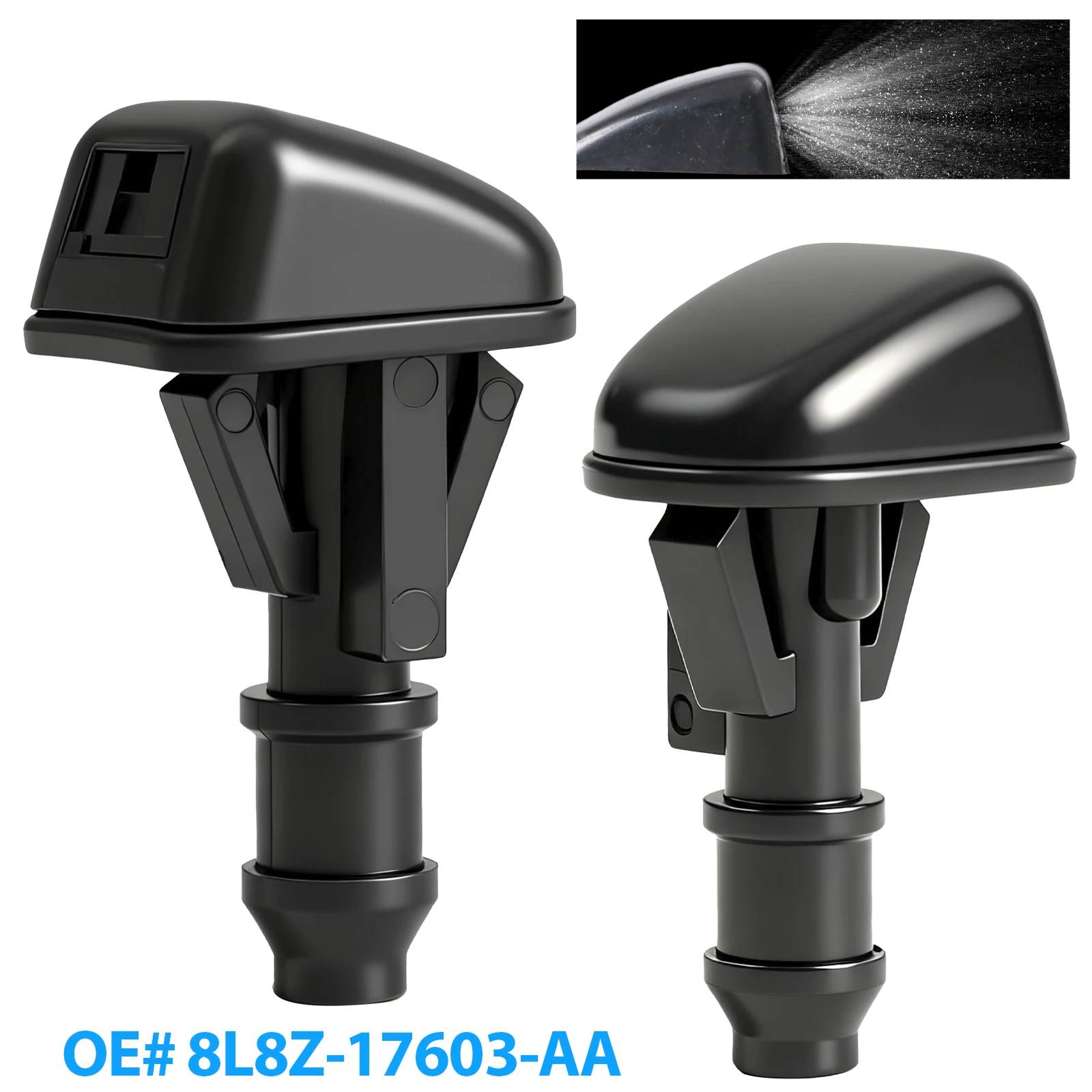 

Стеклоочиститель Erick, 2 шт., форсунка омывателя переднего стекла для Ford Escape 2008-2012 OE # 8L8Z-17603-AA