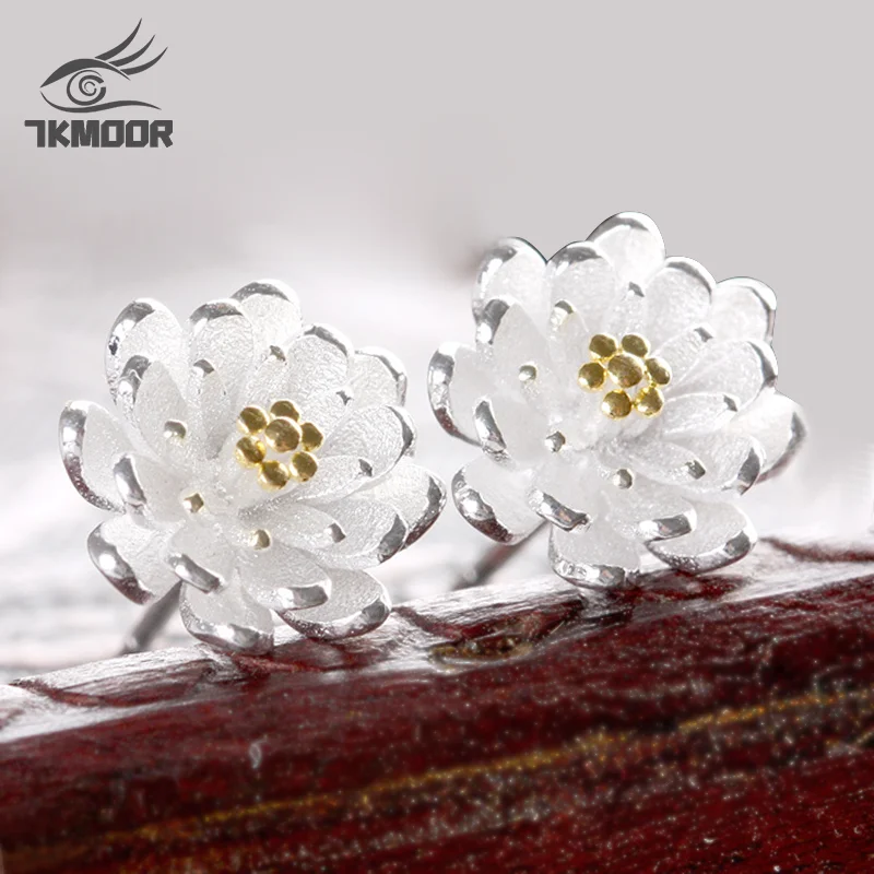 

Brand Quality Earring Fashion Silver Color Ear Stud Flower Earrings Jewelry Pendientes Brincos Fashion Jewelry