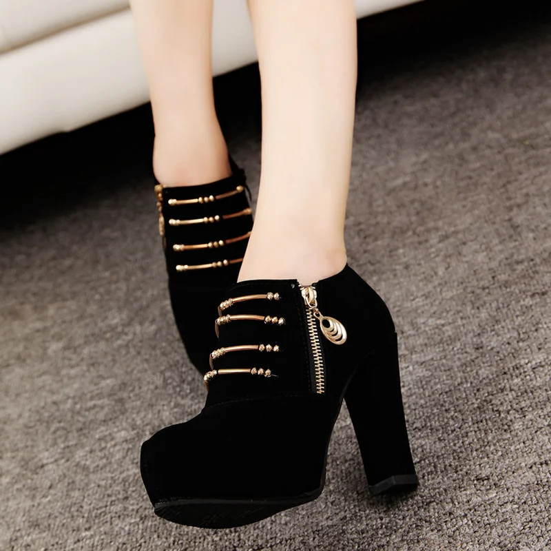

Fashion New 10.5cm High Heels Women Pumps Casual Women Shoes High Heel Ankle Boots Women Boots Summer Shoes Women Pumps Botas