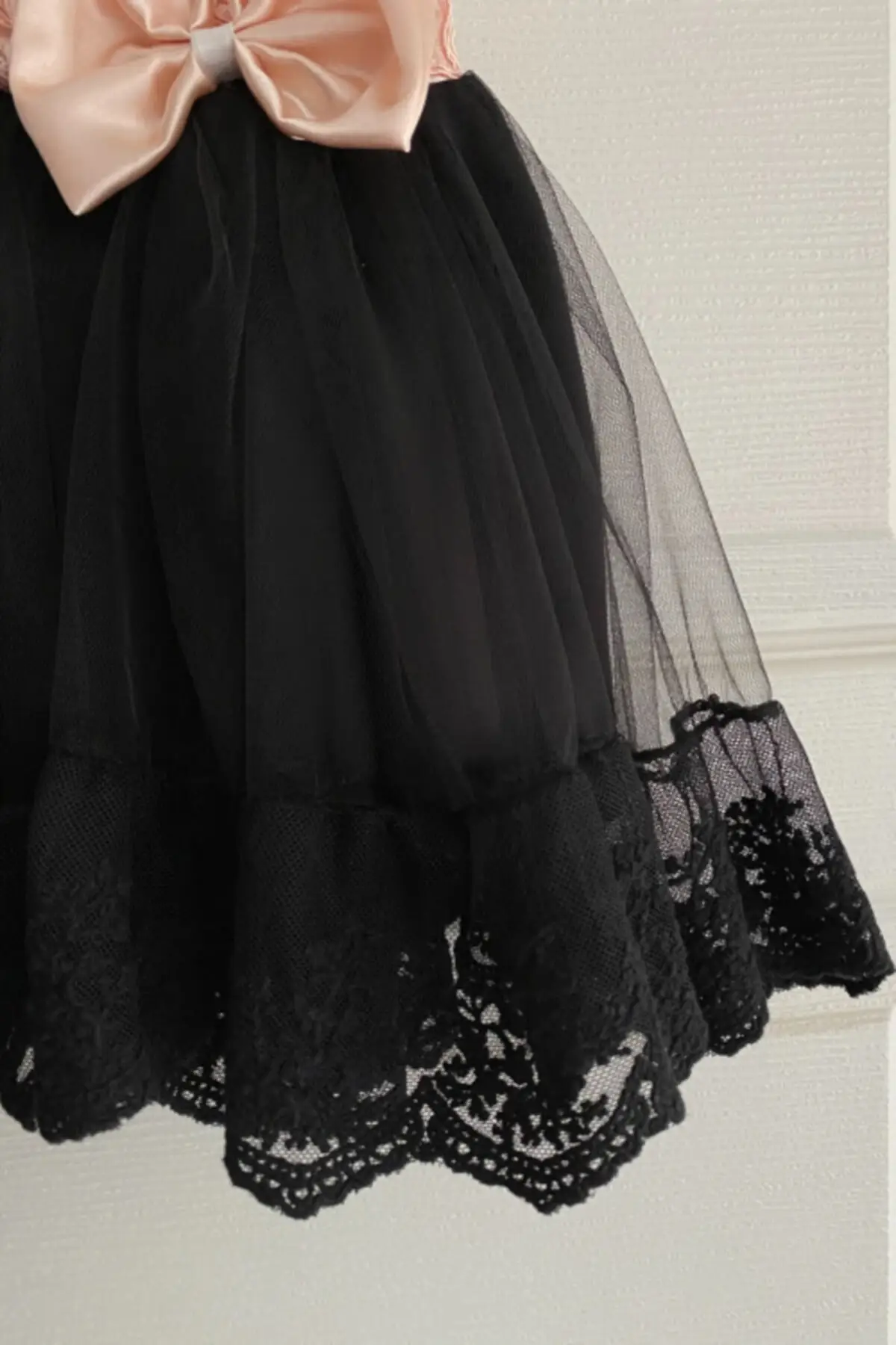 

Baby Mevltlk Suit Filet Lace Detail Patikli Dress Set