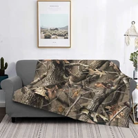 real tree camouflage camo blanket flannel all season military popular warm throw blankets for bed couch bedding throws