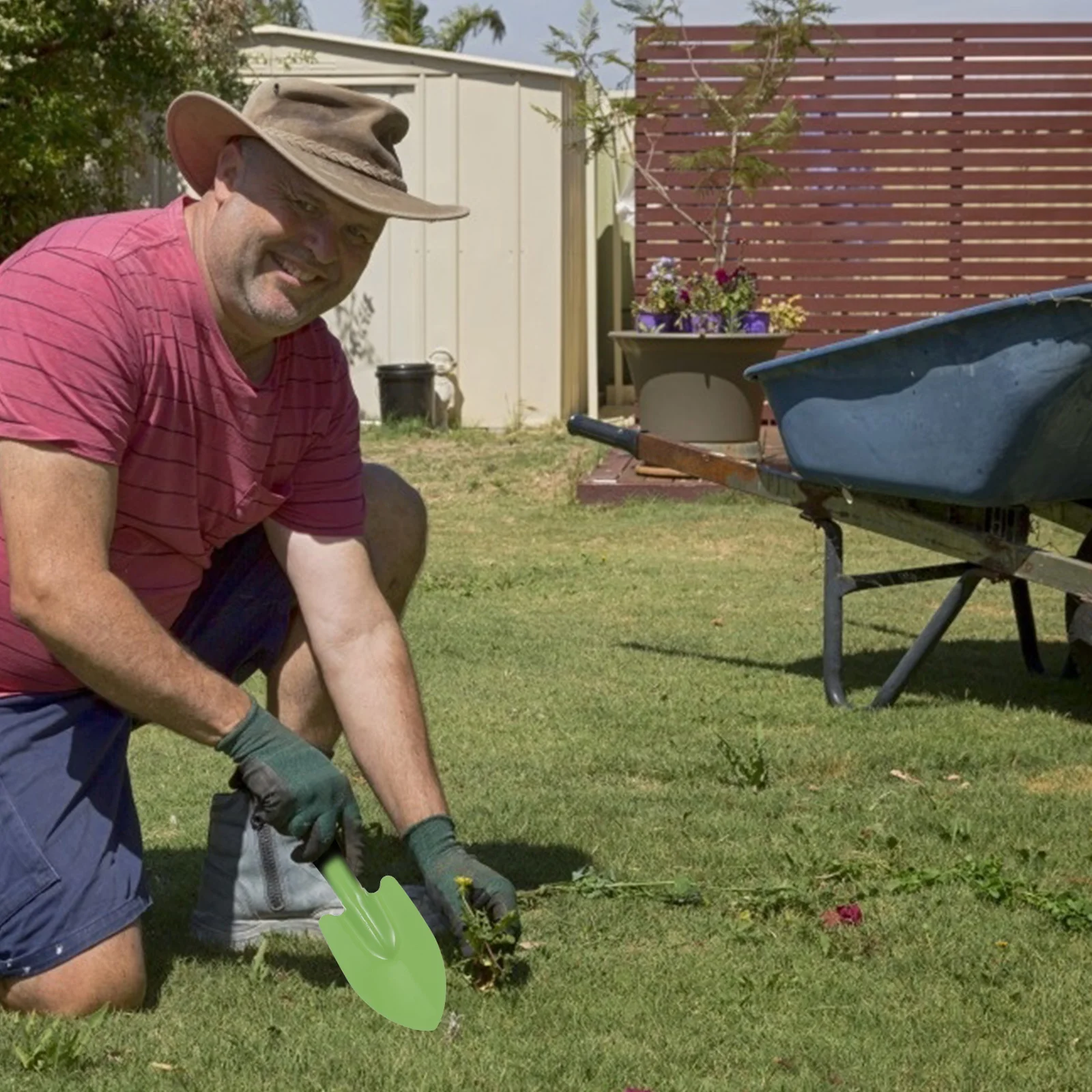 4 шт. сиамские маленькие садовые лопаты садовый инструмент металлический шпатель