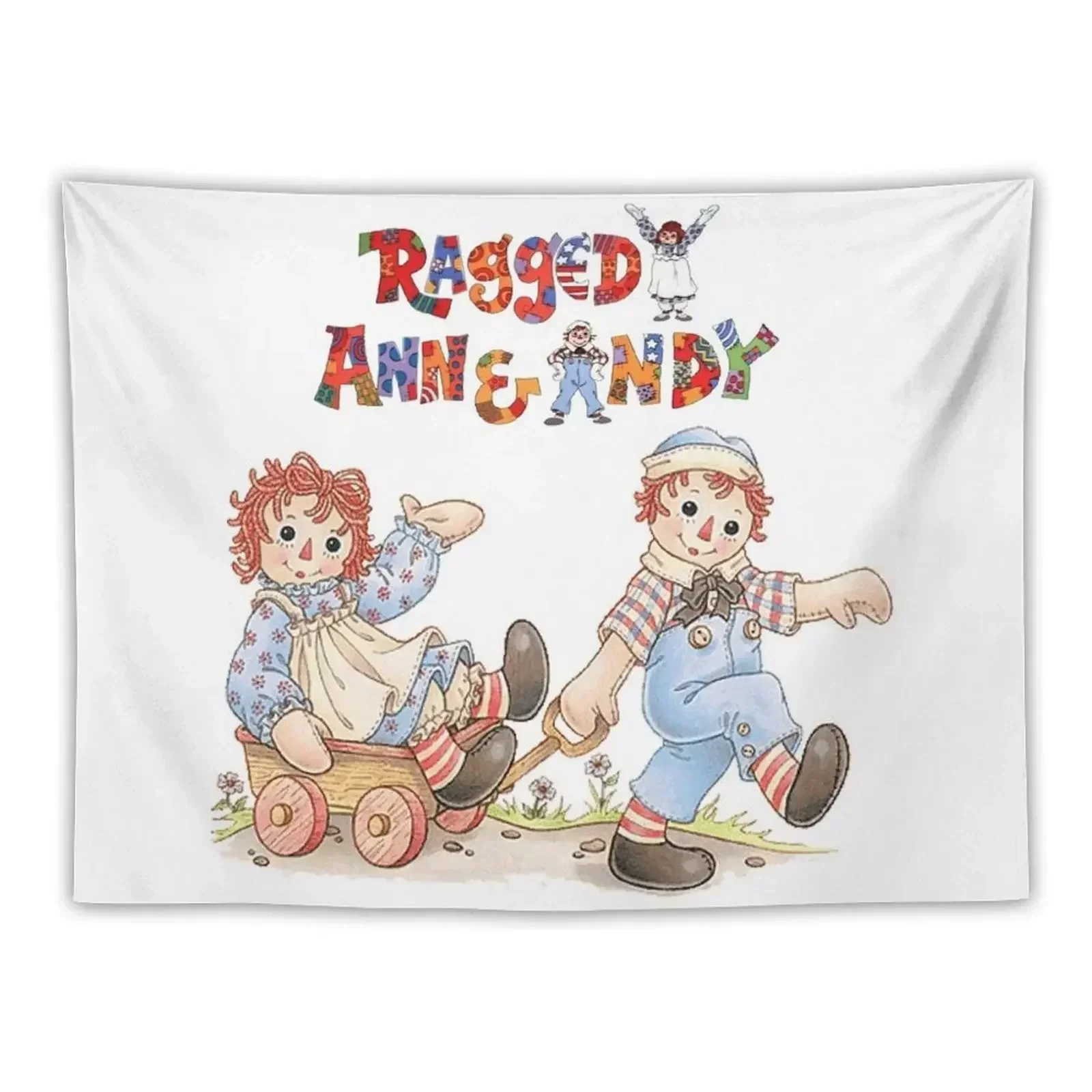 Гобелен Raggedy Ann And Andy аксессуары для домашнего декора эстетический домашний декор
