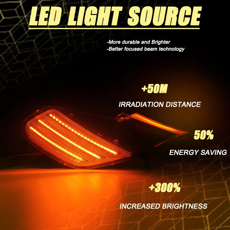 Серебристые и дымчатые линзы для Porsche Cayenne 2003-2006 1 пара последовательная фотолампа