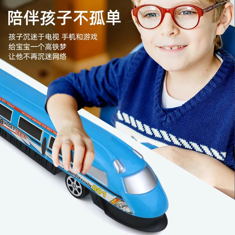 

Train Model Children's Toy Car Kindergarten Toys Boys Children's Toys Underground Train Track Toys Simulation High-speed