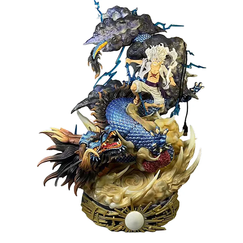 Фигурки Bandai One Piece Gear Fifth Sun God Nika Luffy Vs Kaido 23 см