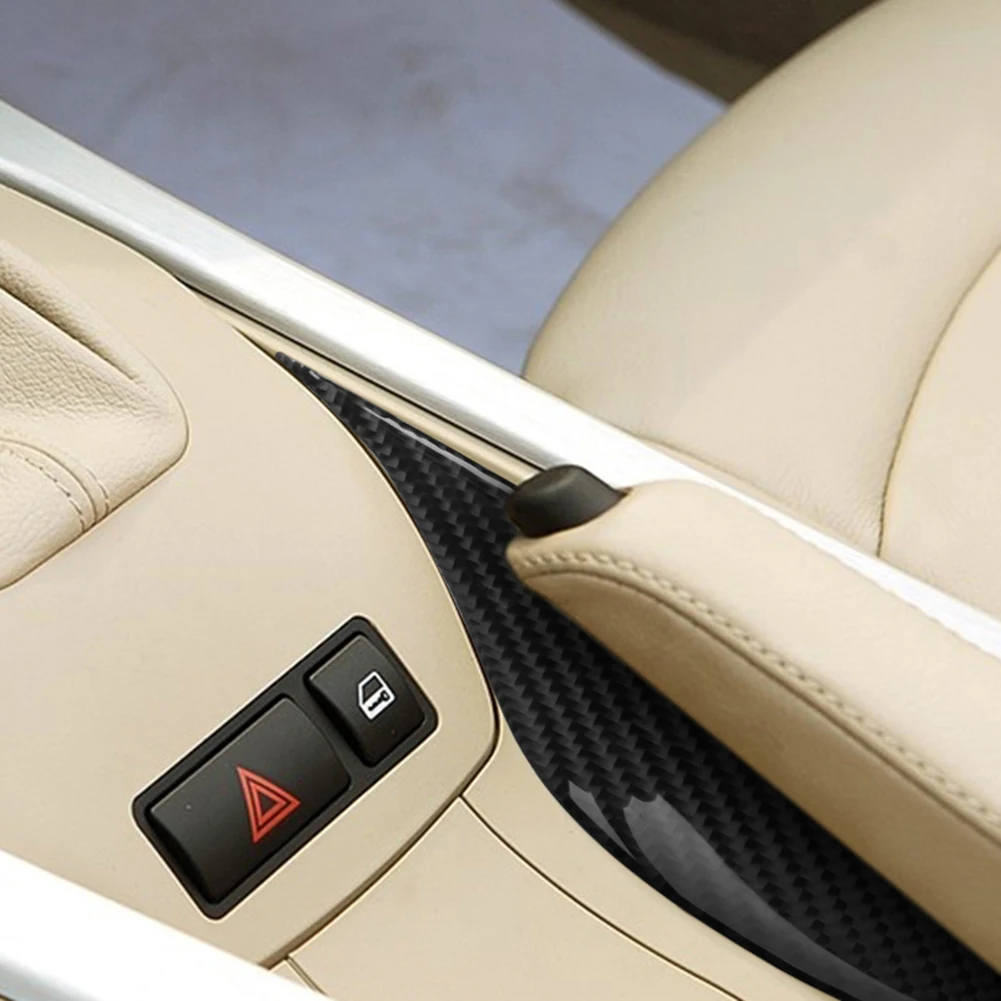 

5 шт., наклейки из углеродного волокна для BMW Z4 E85 E86 2003-2008